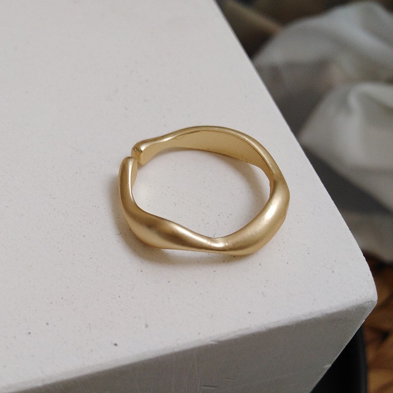 Nhẫn trơn viền sóng Novset ( set 1 cái )
