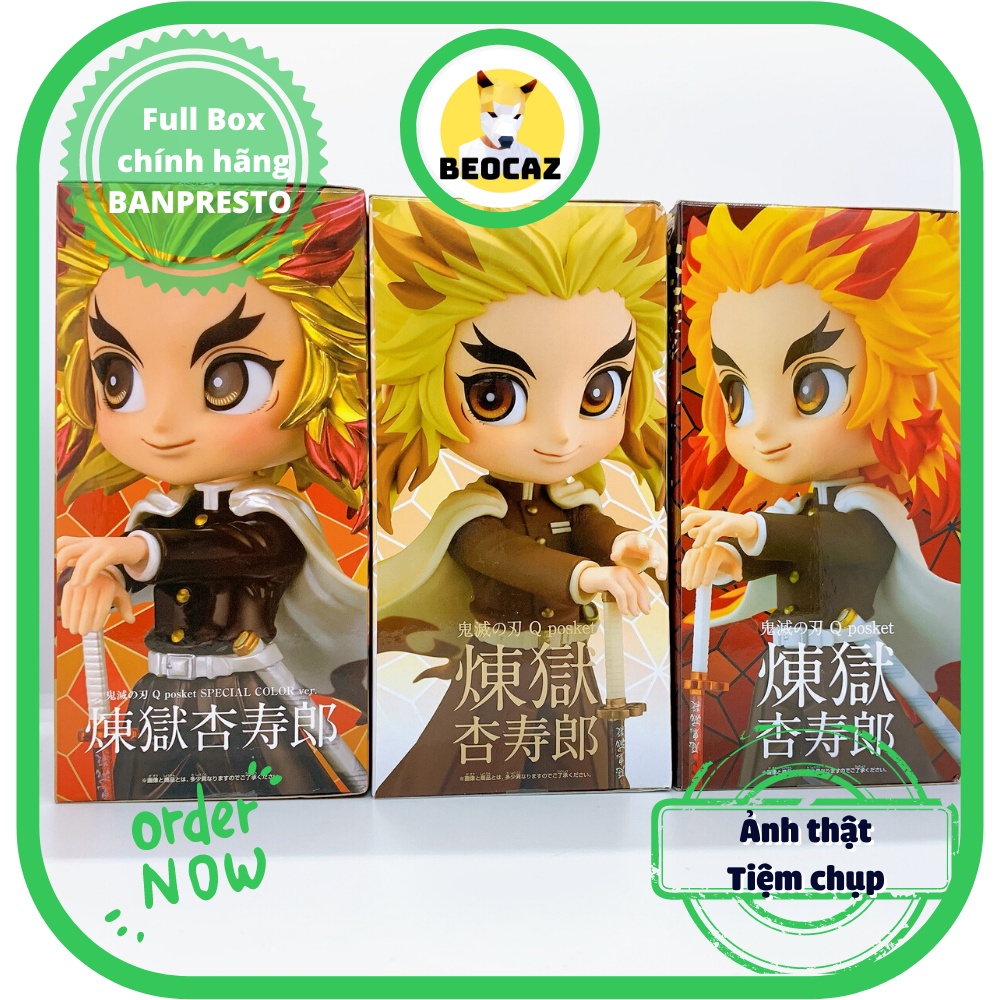 Mô hình Demon Slayer Chính Hãng Thanh Gươm Diệt Quỷ Cửu Trụ Kimetsu No Yaiba tiệm Q Posket  Beocaz Banpresto Tổng Hợp