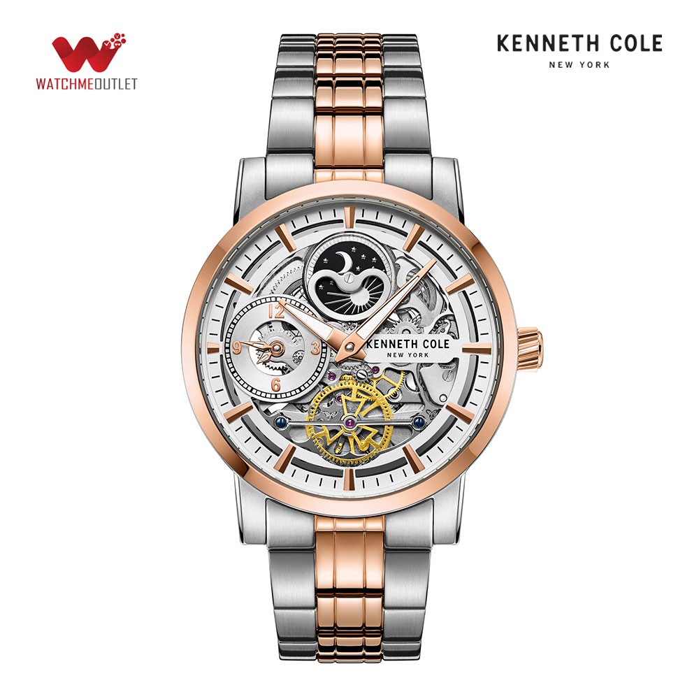 Đồng hồ Nam Kenneth Cole dây thép không gỉ 44mm - Automatic KC50917005