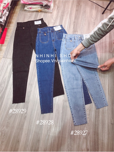 Quần bò ôm túi ốp QJ2056 | BigBuy360 - bigbuy360.vn