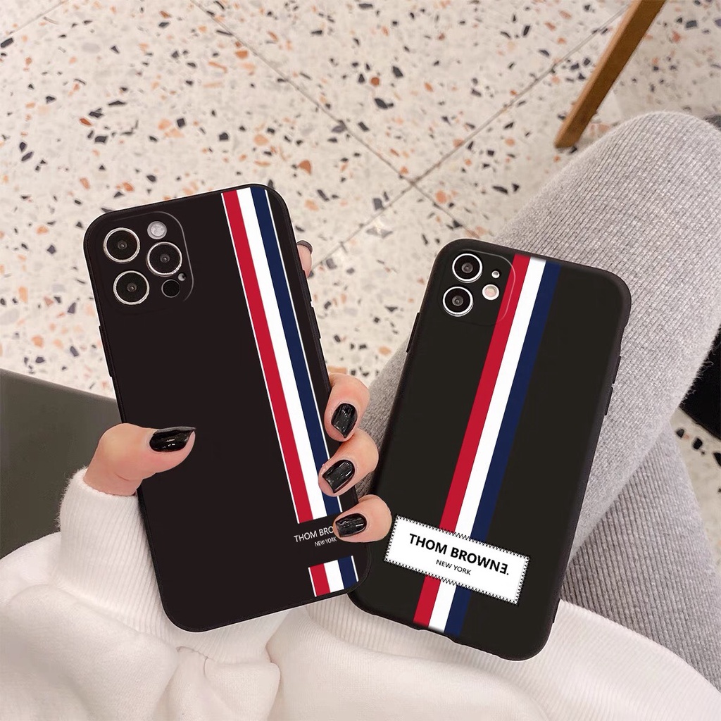 Ốp Lưng Iphone Cạnh Vuông Bvc Thom Brown 6Plus/6S/6Splus/7/7Plus/8/8Plus/X/Xr/Xs/11/12/13/Pro/Max/Plus/Promax E211