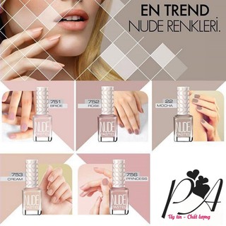 Sơn móng Nude Pastel bền màu Xuất xứ Âu Châu