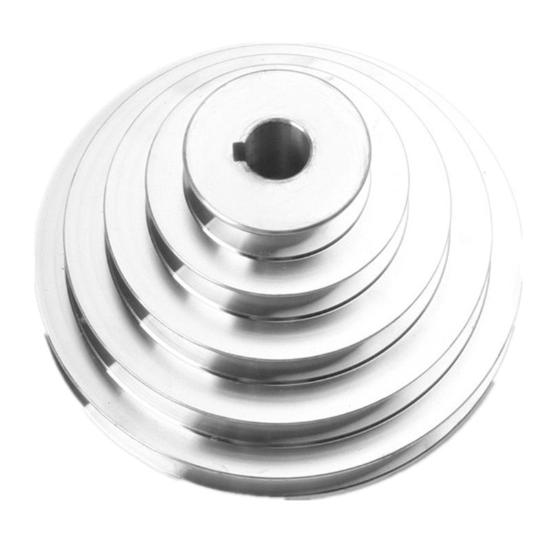 Ròng Rọc Nhôm 5 Bước Dạng Chữ V Đường Kính Ngoài 150mm Cho Đai Định Vị Trái Chữ V