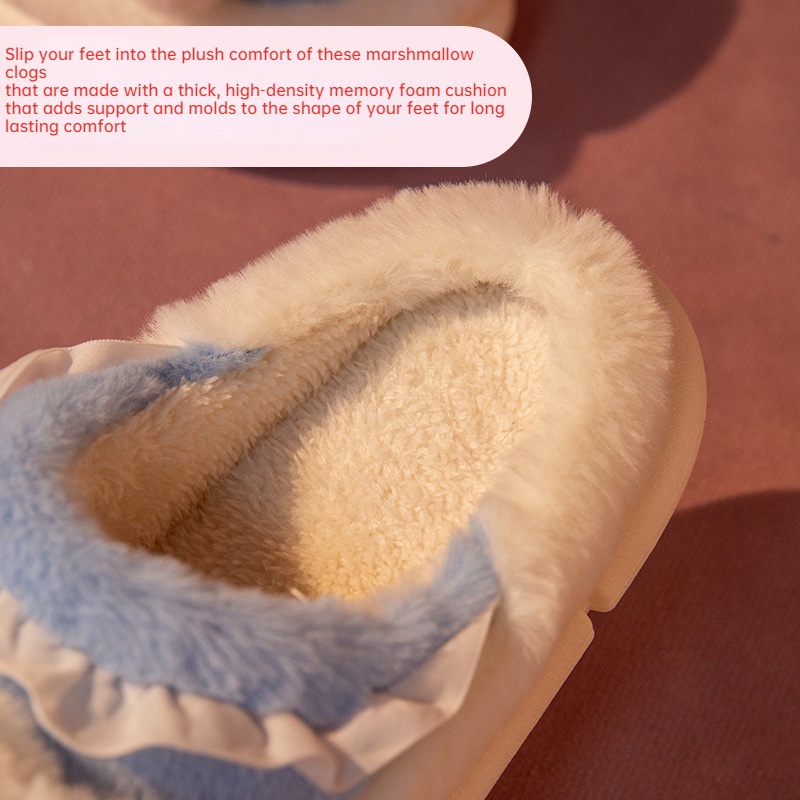 Dép Bông Đi Trong Nhà Hình Hoạt Hình Dễ Thương Cho Nữ Y2k