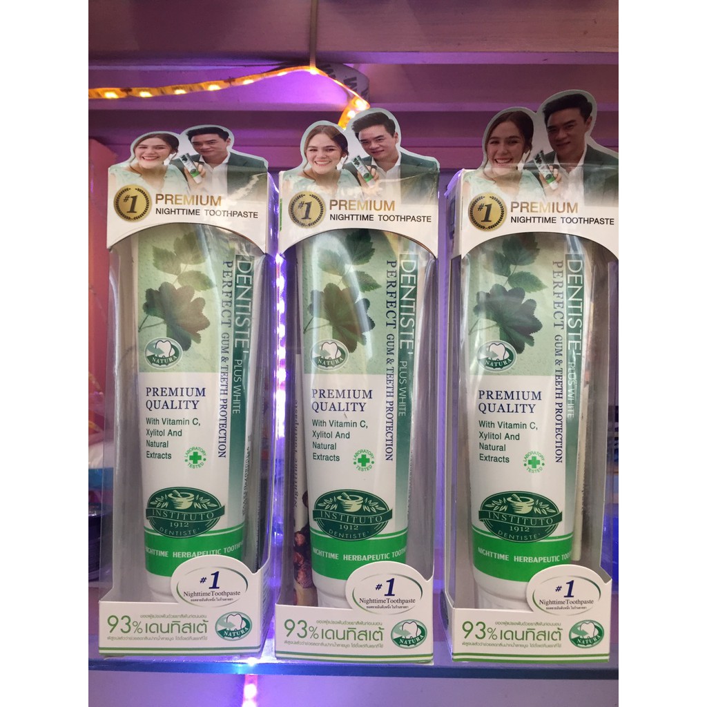 Kem Đánh Răng Thảo Dược Dentiste Premium Quality - Thái Lan