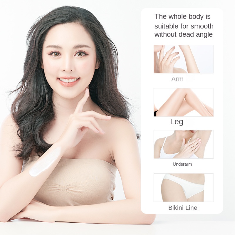 Kem Tẩy Lông Dịu Nhẹ Không Tì Vết Màu Đen Hankey Chất Lượng Cao