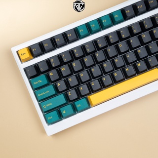 Keycap Marrs Green 135 nút bàn phím cơ Double Shot