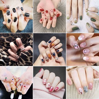Sỉ 100 set dán móng tay hơn 1000 mẫu Nail wraps
