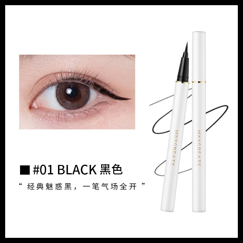 (Mẫu Mới)Bút Kẻ Mắt Không Thấm Nước Maycreate Eyeline Màu Trắng