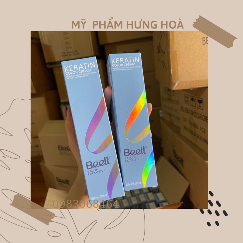 Màu nhuộm keratin BEELL