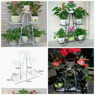 Kệ sắt để cây cảnh