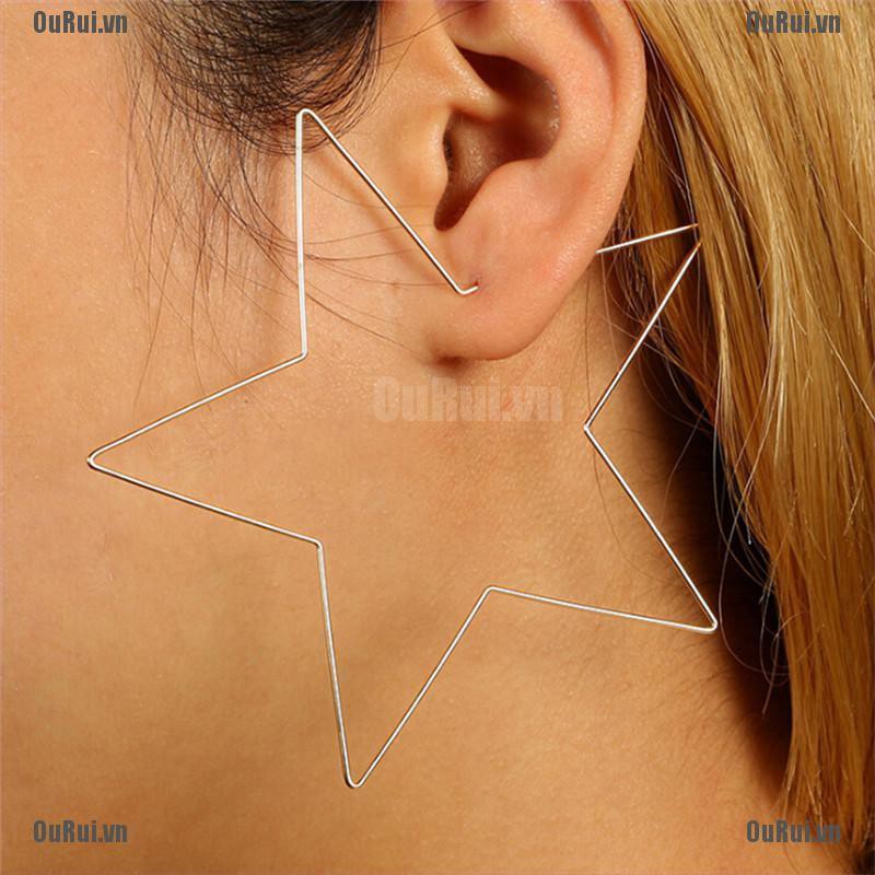 Bông Tai Ngôi Sao Thiết Kế Đơn Giản Thanh Lịch Cho Nữ