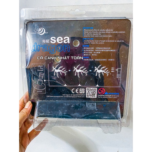 CÁ NGỰA DẠ QUANG TRANG TRÍ BỂ CÁ SEA DRAGON AQUAWORLD