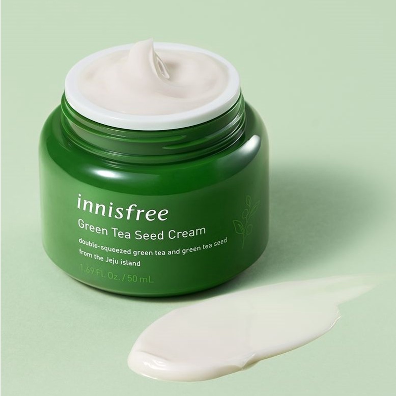 Kem dưỡng da cấp ẩm, cấp nước phục hồi da chiết xuất hạt trà xanh THE GREEN TEA SEED CREAM