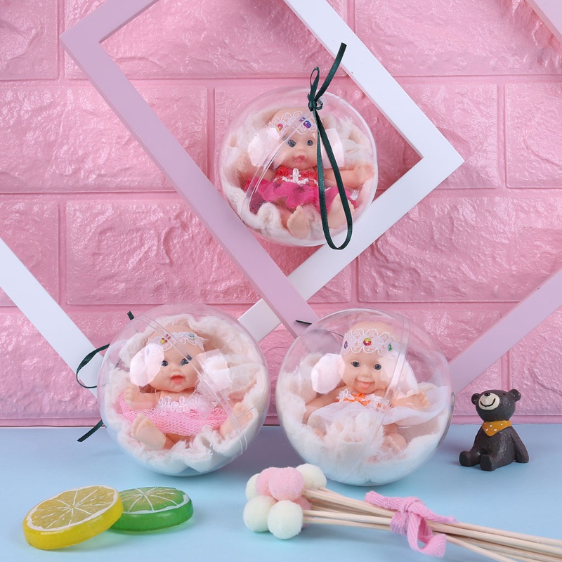 Búp Bê Trong Suốt Kích Thước 4 Inch Như Thật