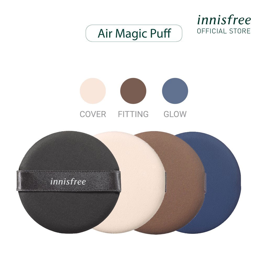 Bông tán cushion Innisfree Air Magic Puff [Glow]