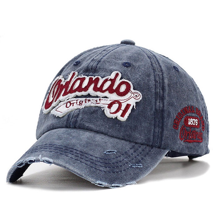 Mũ lưỡi trai MMIOT cotton thêu họa tiết thời trang xuân hè 1876 dành cho nam nữ