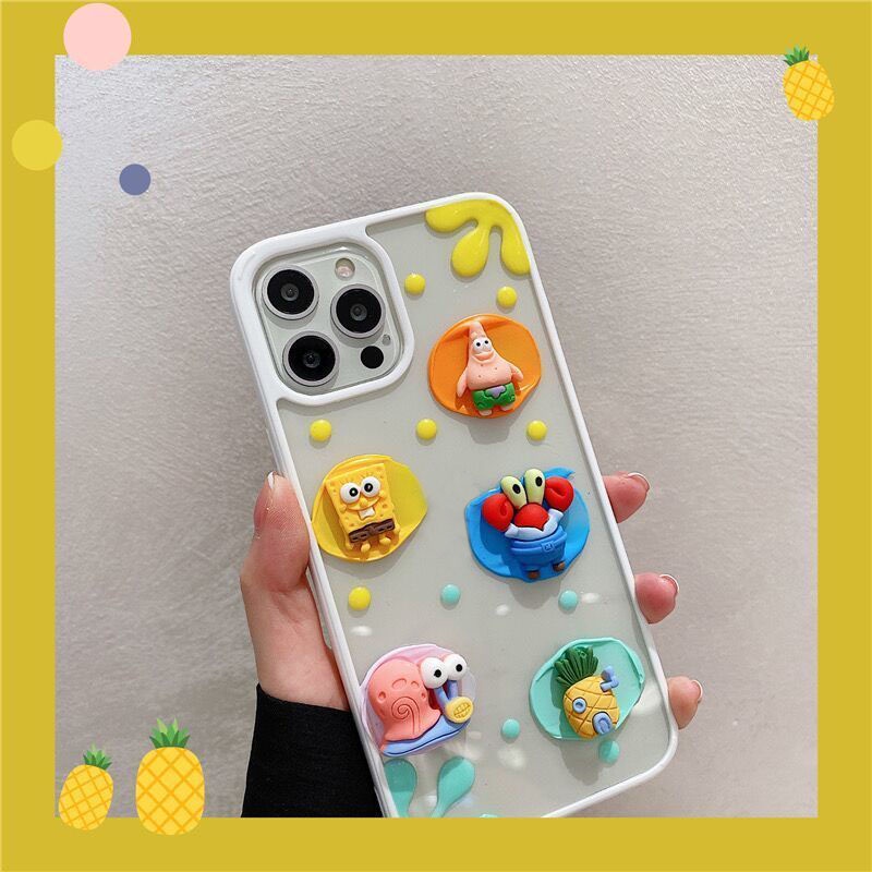 Ốp Điện Thoại Trong Suốt Cho Iphone 12 13 11 Pro Max X Xs Max Xr 7 8 Plus