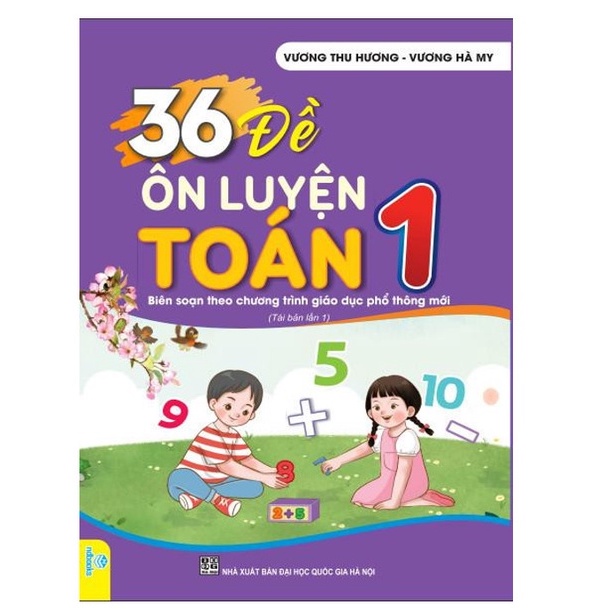 Sách - 36 đề ôn luyện toán 1 - Biên soạn theo chương trình giáo dục phổ thông mới - ndbooks