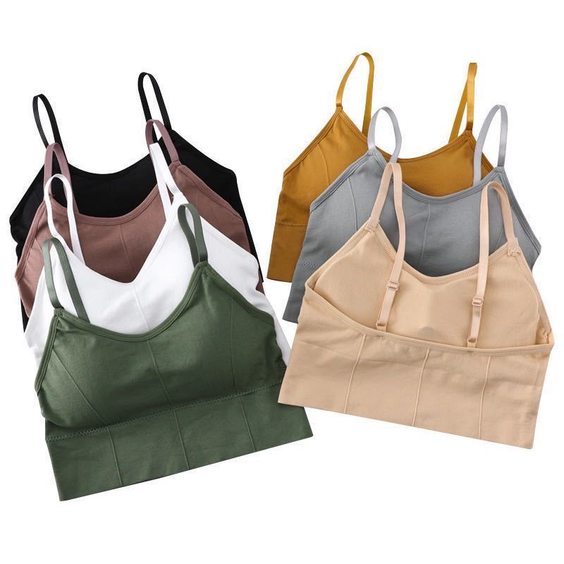 Áo Bra Nữ Cotton không gọng co giãn tập gym, yoga, thể thao BR01