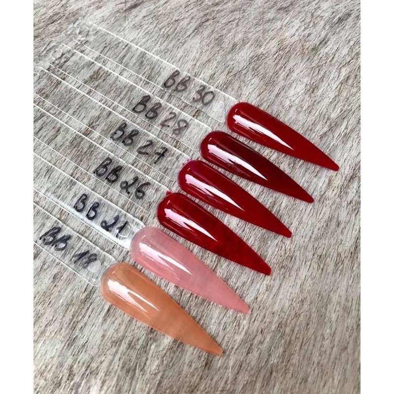 Sơn gel thạch BOBO chính hãng chất đậm đặc, bám móng, lên màu chuẩn 15ml