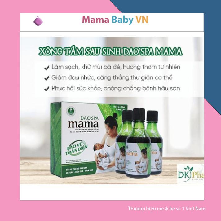 [Chính Hãng]  Nước thảo dược xông tắm gội cho bà đẻ Dao'spa mama chính gốc Dao Đỏ - DK Pharma