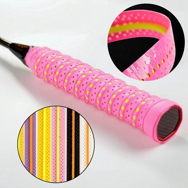 Băng quấn cán vợt tennis/ cầu lông hút mồ hôi chống trượt
