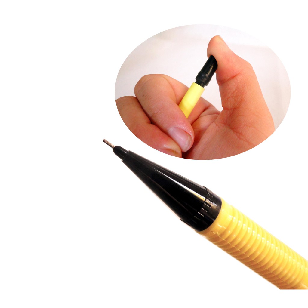 Bút chì kim bấm Caplet Pentel nắp đậy ngòi 0.5mm - A105C