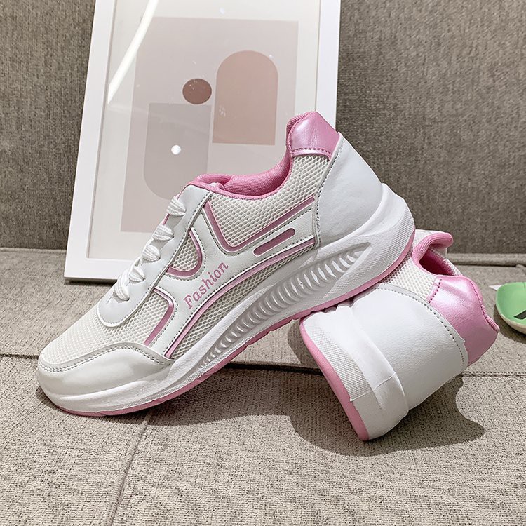 Giày thể thao nữ động trẻ trung Sneakers💥, giày thể thao phong cách Hàn Quốc màu trắng | BigBuy360 - bigbuy360.vn