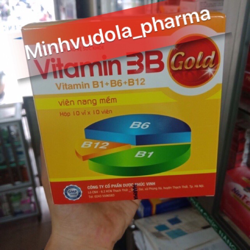 Viên bổ sung Vitamin 3B Gold Phúc Vinh