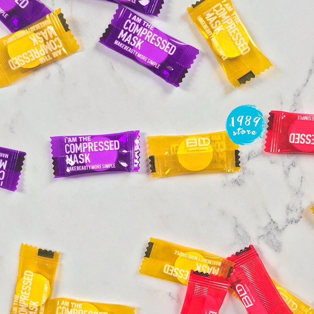 8 viên Mask nén lụa BeautyBlend