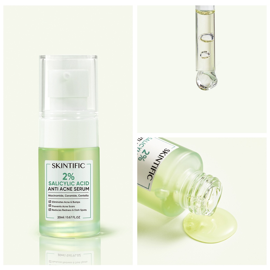 Serum giảm mụn 2% BHA SKINTIFIC 20ml