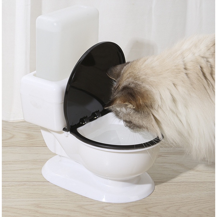 650ml máy uống nước cho mèo di động, rút ​​phích cắm, không ướt miệng, hình dạng bồn vui nước uống cho chó cưng máy uống nước cho mèo