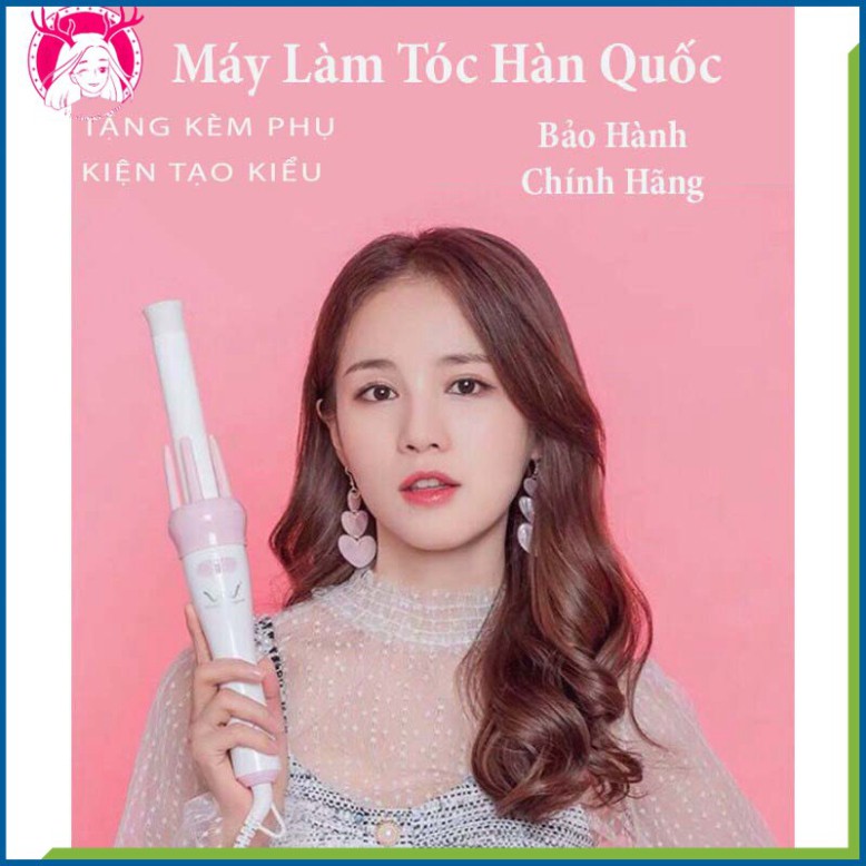 Máy uốn tóc xoăn sóng nước Máy làm tóc tạo kiểu Vivid&Vogue uốn xoăn bồng bềnh tự động cao cấp