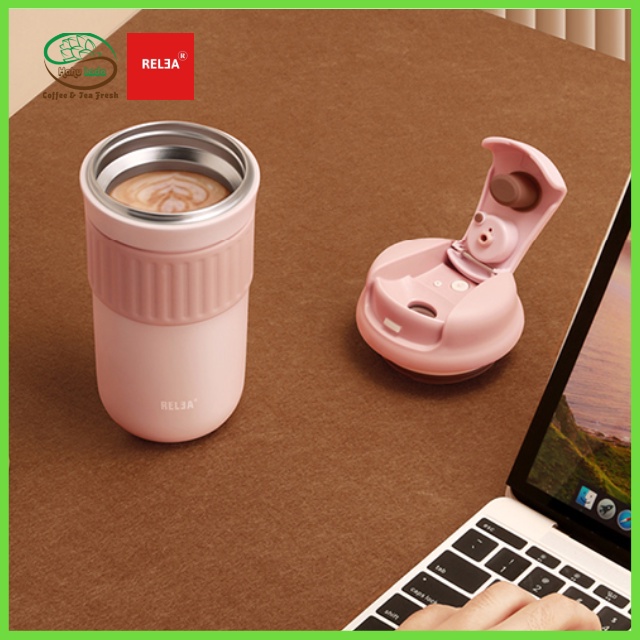 Cốc Giữ Nhiệt Cao Cấp RELƎA Hahulado Inox 316 2 Thể tích 320 - 430ml Chống Ăn Mòn Ly Giữ Nhiệt 24h Cao Cấp