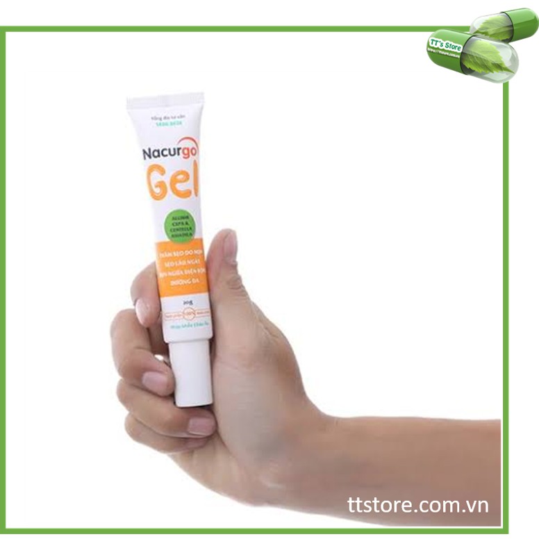 Nacurgo gel 20g - Cho làn da sáng mịn đều màu