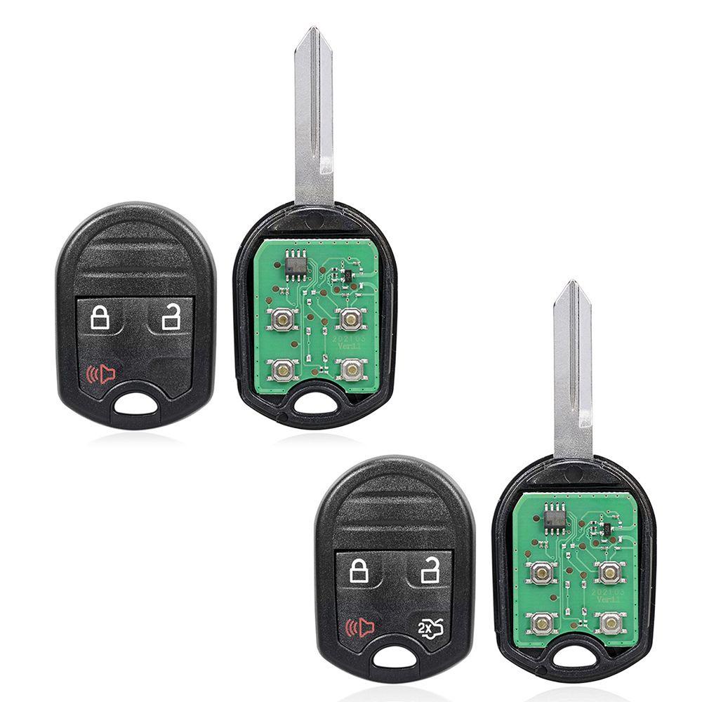 MAG Chìa Khóa Điều Khiển Từ Xa 4 Nút 315MHz Cho Xe Hơi Ford Edge