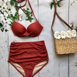 Bikini 2 mảnh cạp cao cực tôn dáng