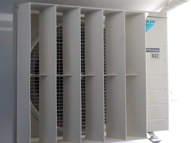 Mặt nạ chuyển hướng gió cho dàn nóng máy lạnh