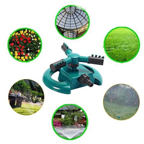 Vòi phun nước tưới cây tự động 3 trục xoay 360°