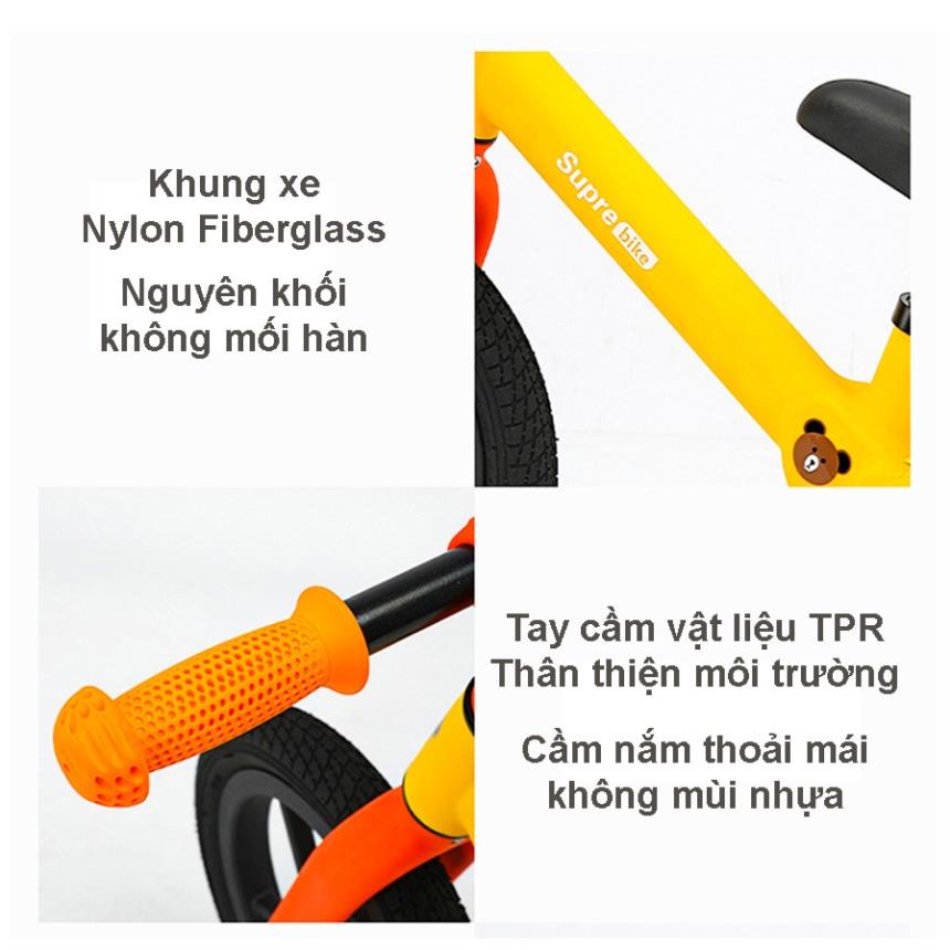 Xe Thăng Bằng Cho Bé SupreBike Xe Chòi Chân 2 Bánh Cao Cấp