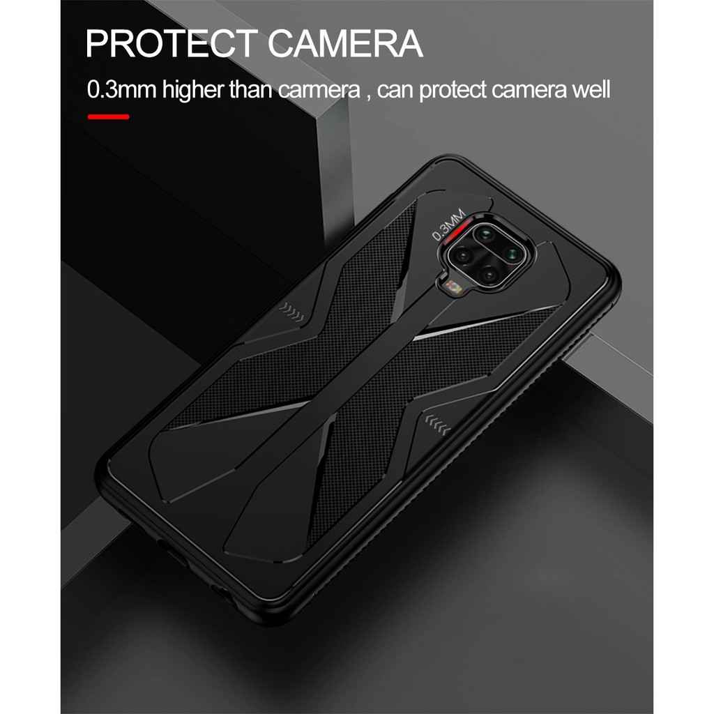Ốp lưng Redmi K50 / K50 Pro / K60 / K60 Pro / K60 Ultra / Xiaomi 13T kiểu dáng Gaming chống sốc chống va đập mạnh