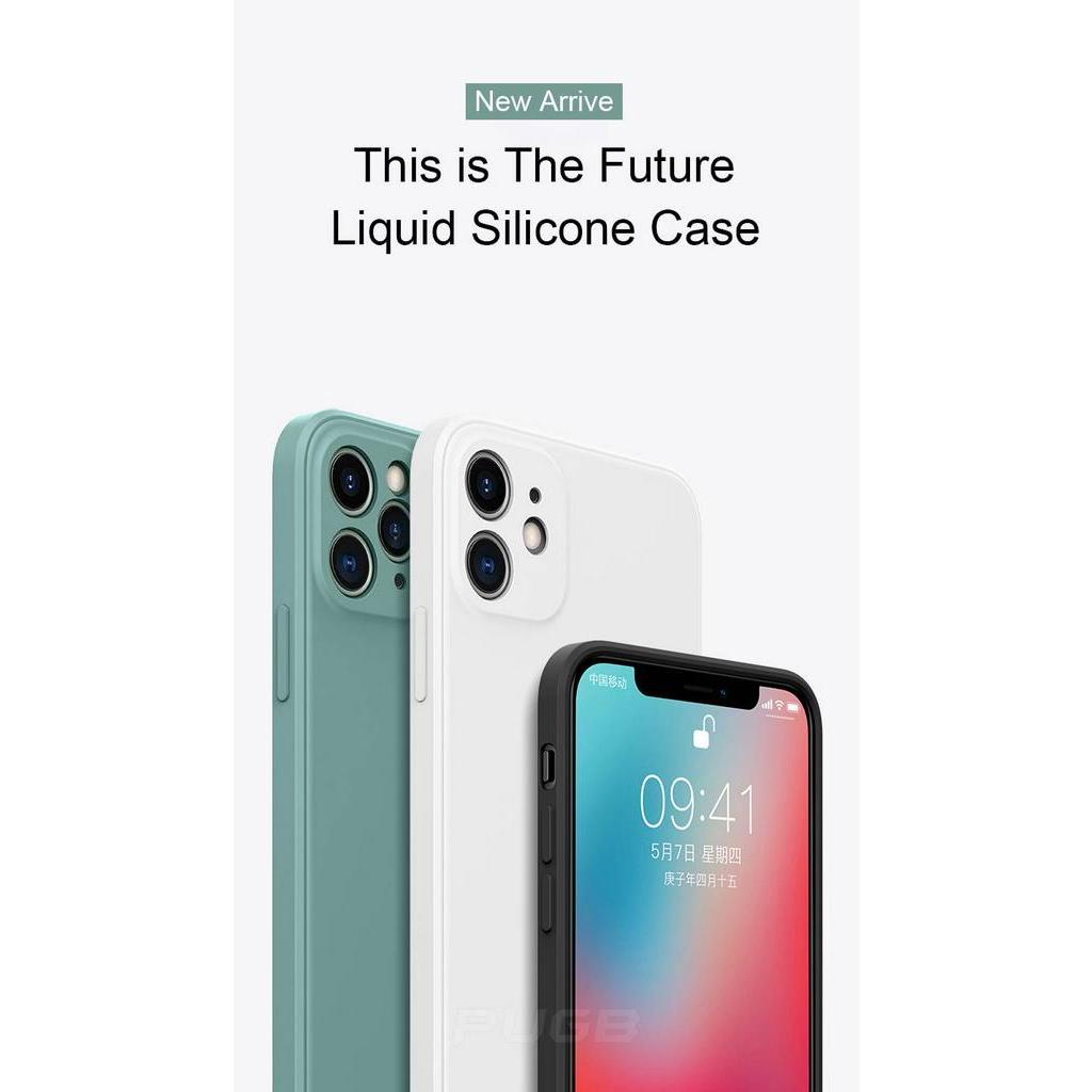Ốp điện thoại silicon mềm khung vuông thích hợp cho iPhone X Xs Xr 7 8 6 6s Plus SE 2020 2022 SE3 12 Mini 11 Pro Max