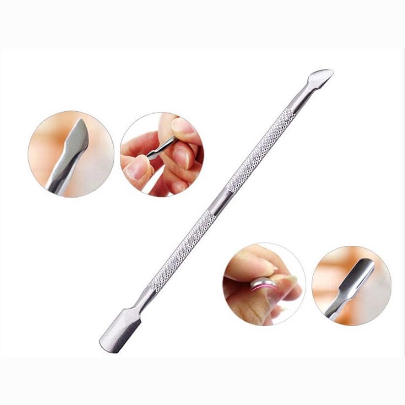 Dụng Cụ Đẩy Da Chết Cho Móng Tay Bằng Thép Không Gỉ