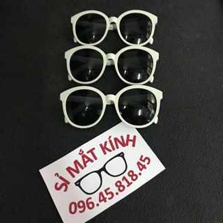 ❌ có sẵn ❌ mắt kính tròn kính v màu trắng