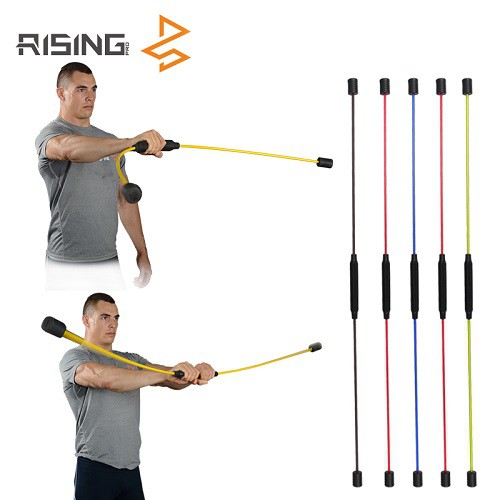 Dụng Cụ Fitness Tập Thể Dục, Thanh Rung FLEX BAR Đàn Hồi Tập Gym Đa Năng Làm Gọn Cơ Thể Săn Chắc Các Cơ Tại Nhà Siêu Bền