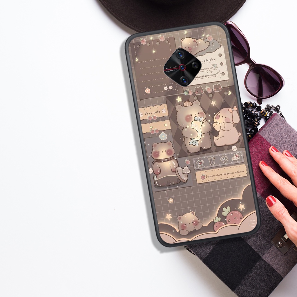 Ốp Lưng ViVo S1 - S1 PRO , In Hình Sinh Động, Dễ Thương Dành Cho Các Bạn Gái.