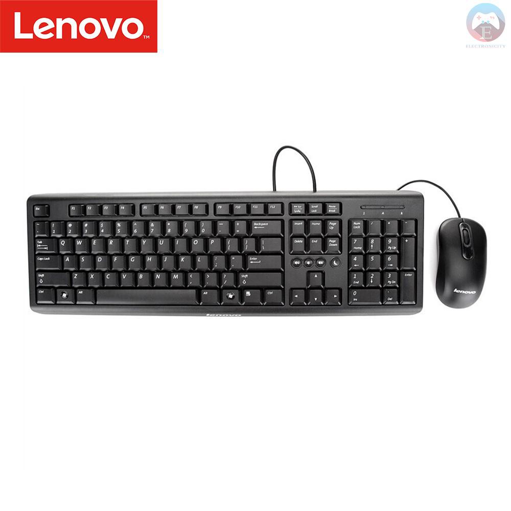 Bộ Bàn Phím Và Chuột Máy Tính Lenovo Km4802A 3 Nút Bấm 1000dpi