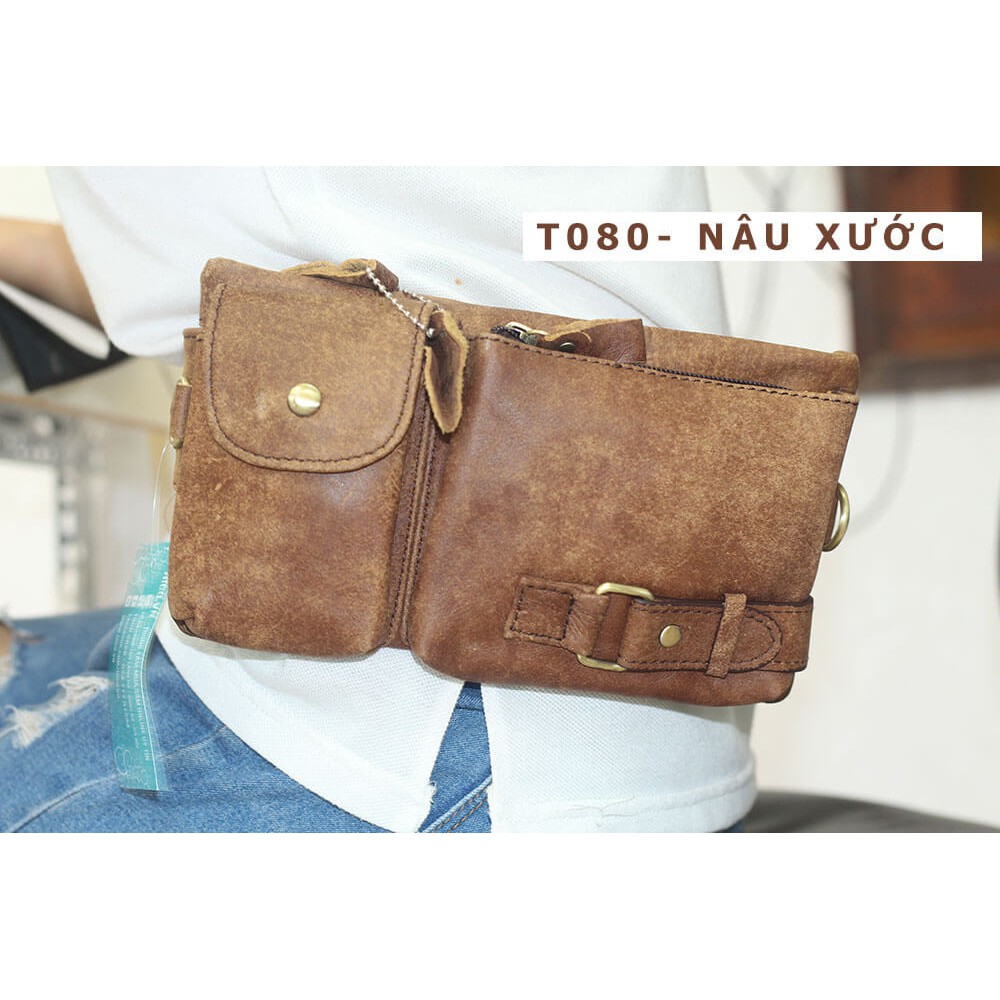 Túi Đeo Hông Da Bò T080 - Thiết Kế Thời Trang - Phong Cách Năng Động | BigBuy360 - bigbuy360.vn