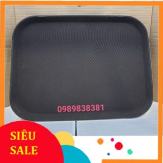 Khay cafe chống trượt 40x30cm